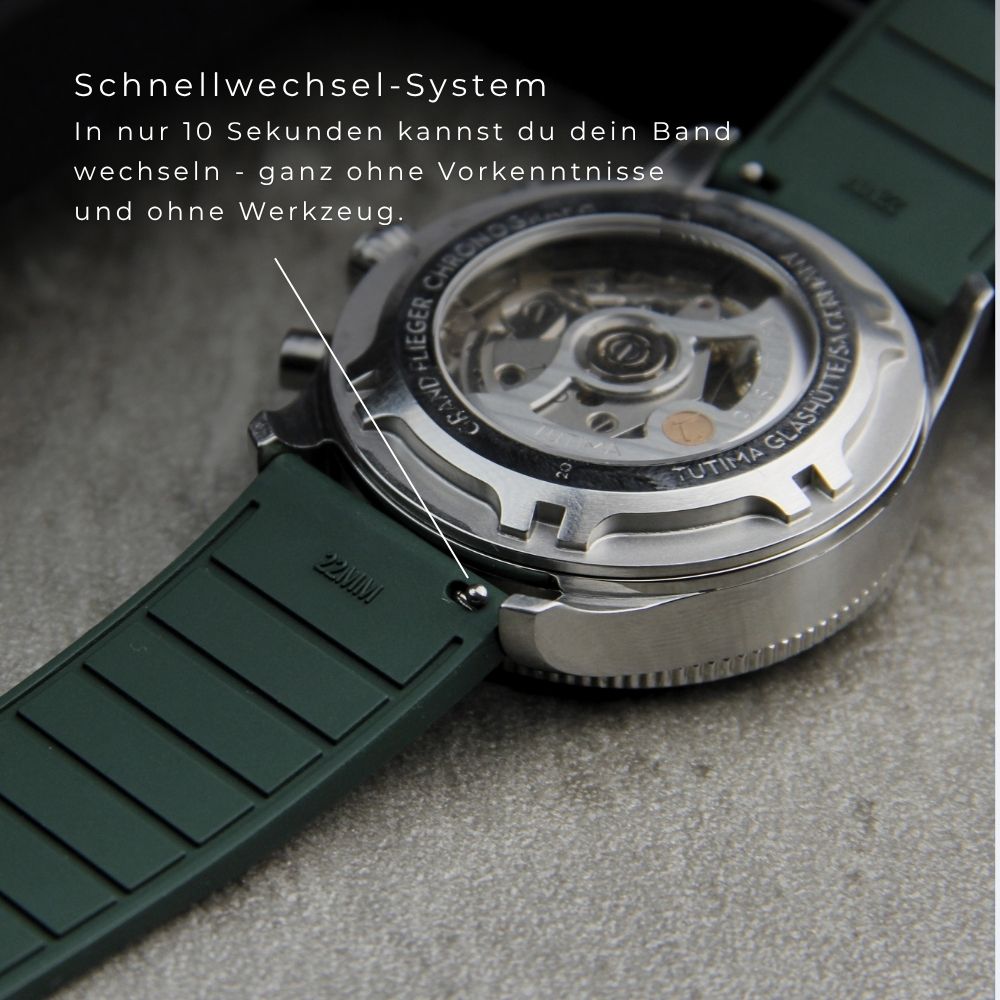 Panthera FKM Grün – Uhrenarmband