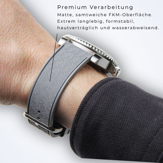 Panthera FKM Taupe – Uhrenarmband