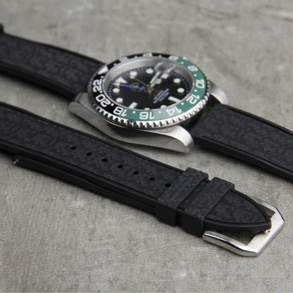Panthera FKM Schwarz – Uhrenarmband