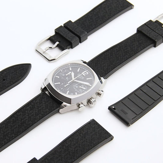 Panthera FKM Schwarz – Uhrenarmband